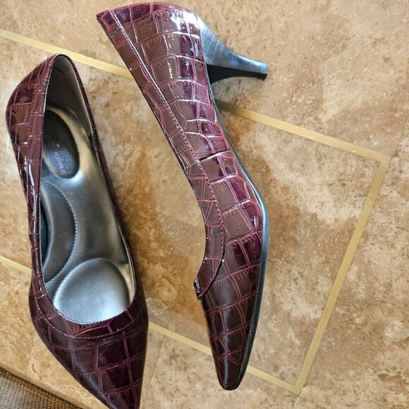 Bandolino Shoes - BANDOLINO SHOES, WINE COLOR, SIZE 7.5